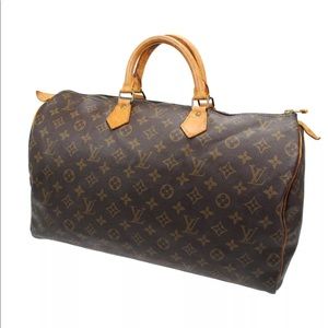 Authentic Louis Vuitton Speedy 40 Satchel Monogram